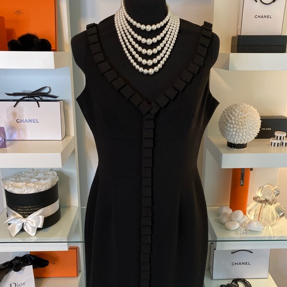 🖤 CARTISE ELEGANZA BLACK DRESS - Picture 5 of 11